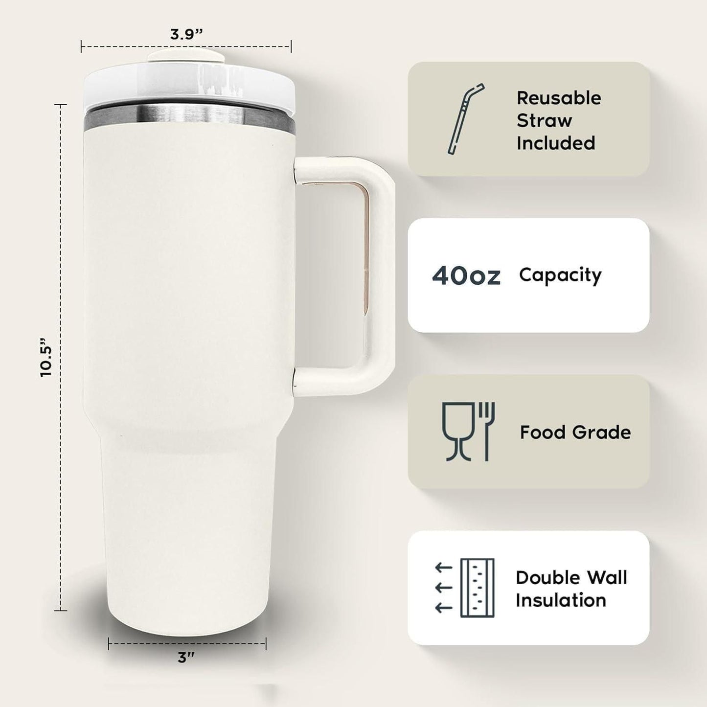 Stainless Steel Cup Vacuum Insulated Tumbler - Instagrab.Shop Stainless Steel Cup Vacuum Insulated Tumbler