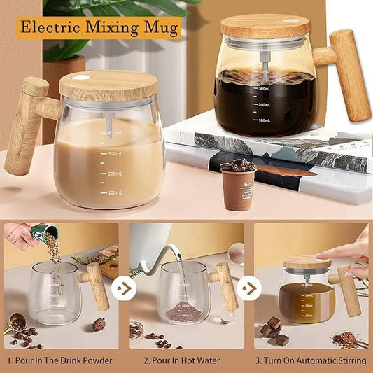 Automatic Coffee Mixing Cup 400ml - Instagrab.Shop Automatic Coffee Mixing Cup 400ml