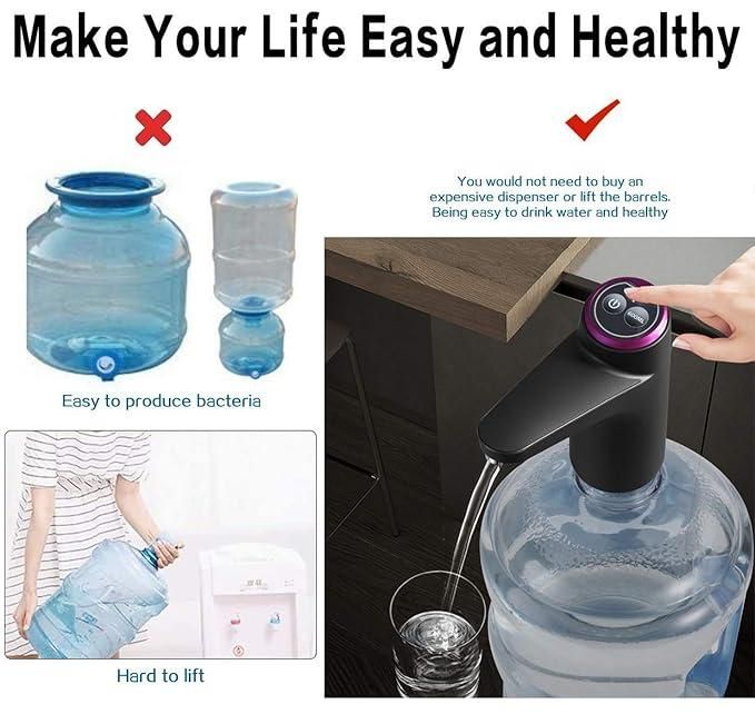 Barreled Water Pumper Mineral Spring Water Dispenser - Instagrab.Shop Barreled Water Pumper Mineral Spring Water Dispenser