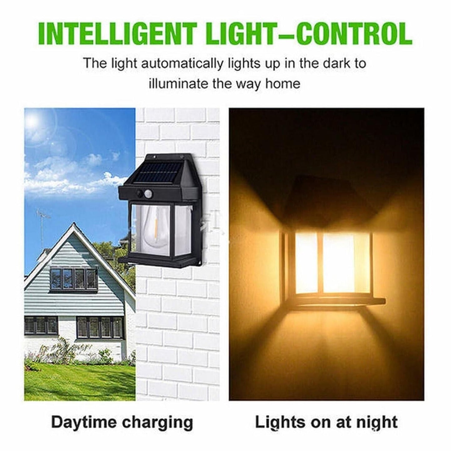 Solar Light Outdoor Wall Light - Instagrab.Shop Solar Light Outdoor Wall Light