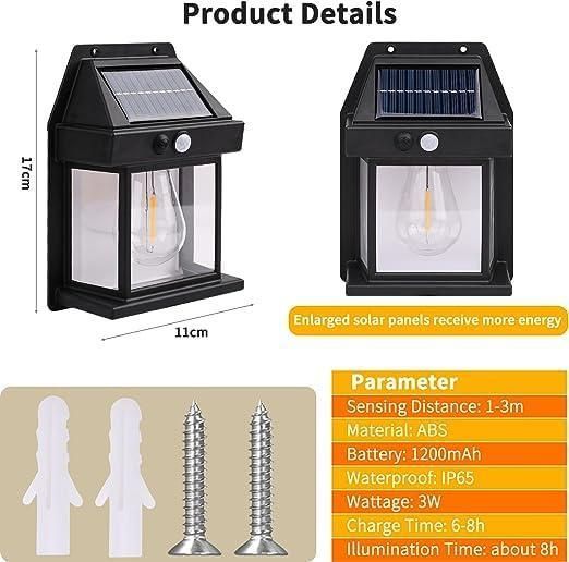 Solar Light Outdoor Wall Light - Instagrab.Shop Solar Light Outdoor Wall Light