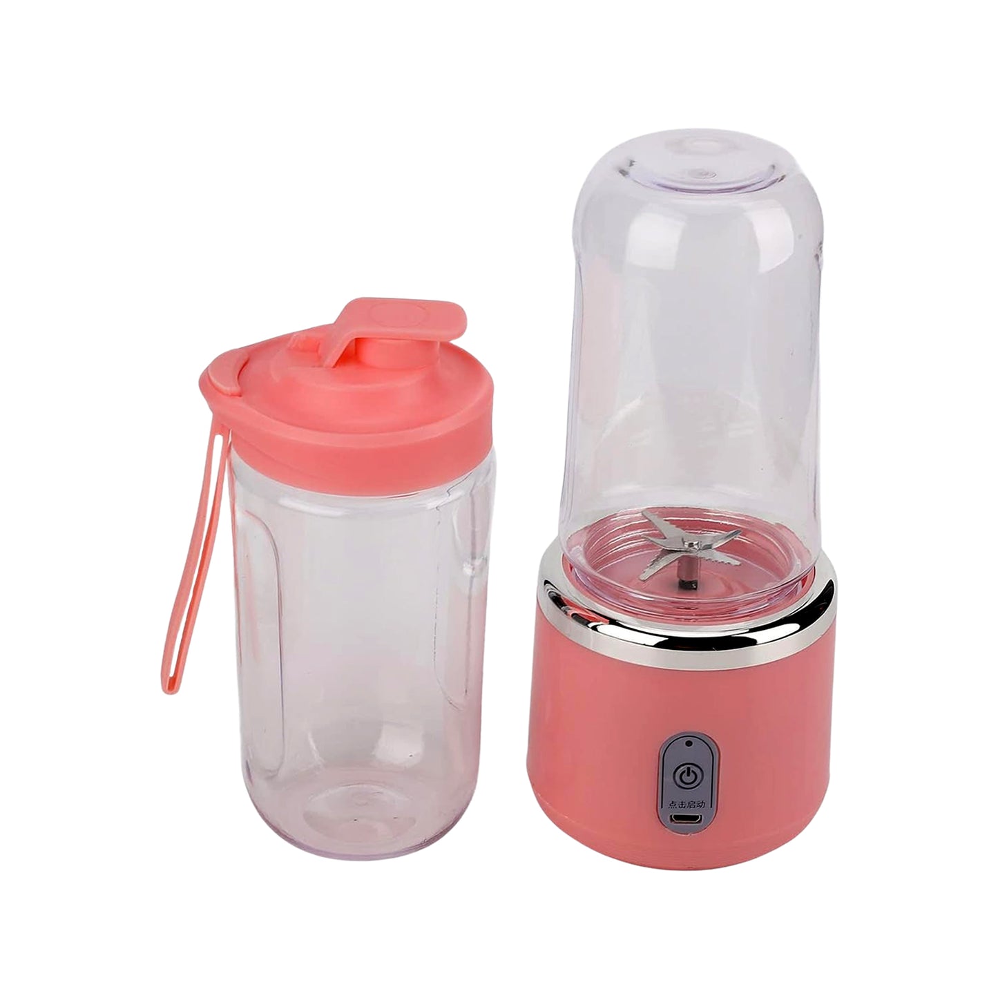 Portable Small Juicer Blender With Water Bottle Cup - Instagrab.Shop Portable Small Juicer Blender With Water Bottle Cup