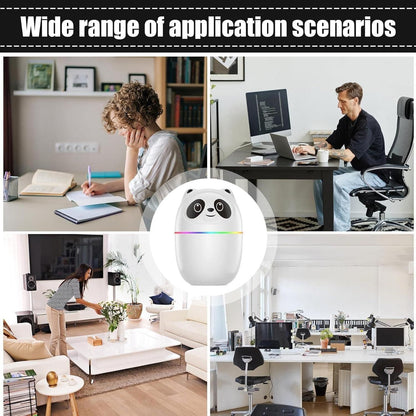 Mini Cute Panda Cool Mist Humidifier for Room Moisture - Instagrab.Shop Mini Cute Panda Cool Mist Humidifier for Room Moisture