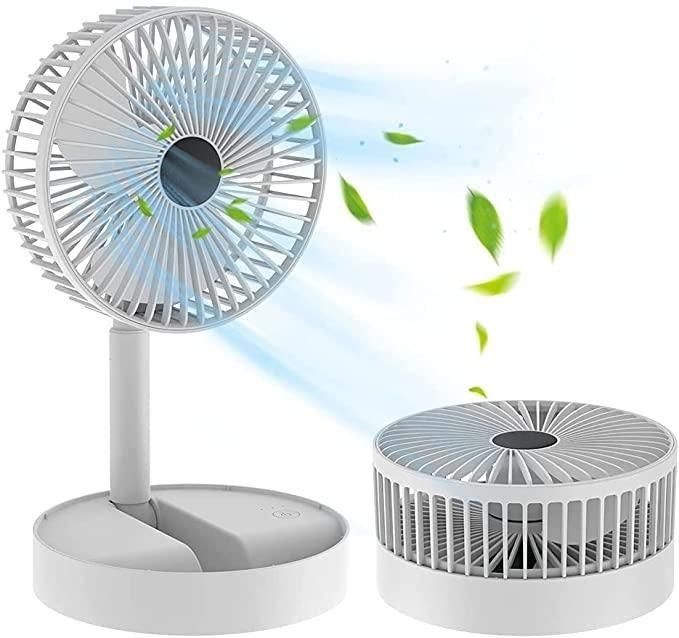Powerful Rechargeable Table Fan - Instagrab.Shop Powerful Rechargeable Table Fan