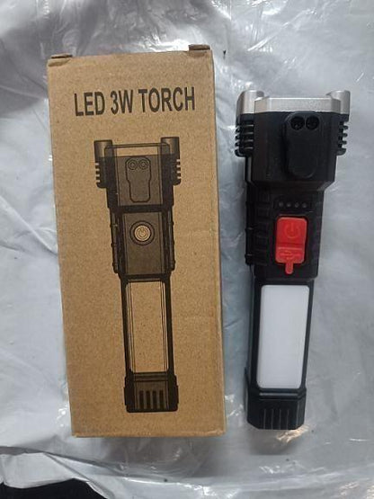 Multifunctional Work Portable LED Flashlight - Instagrab.Shop Multifunctional Work Portable LED Flashlight