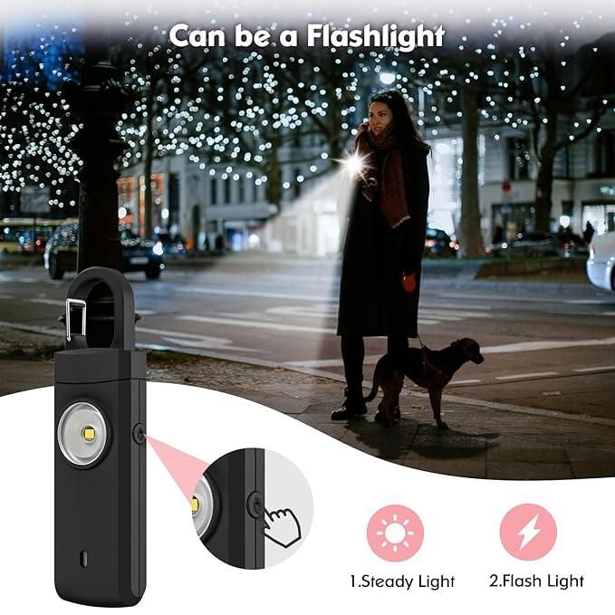 Rechargeable Personal Safety Alarm for Women - Instagrab.Shop Rechargeable Personal Safety Alarm for Women