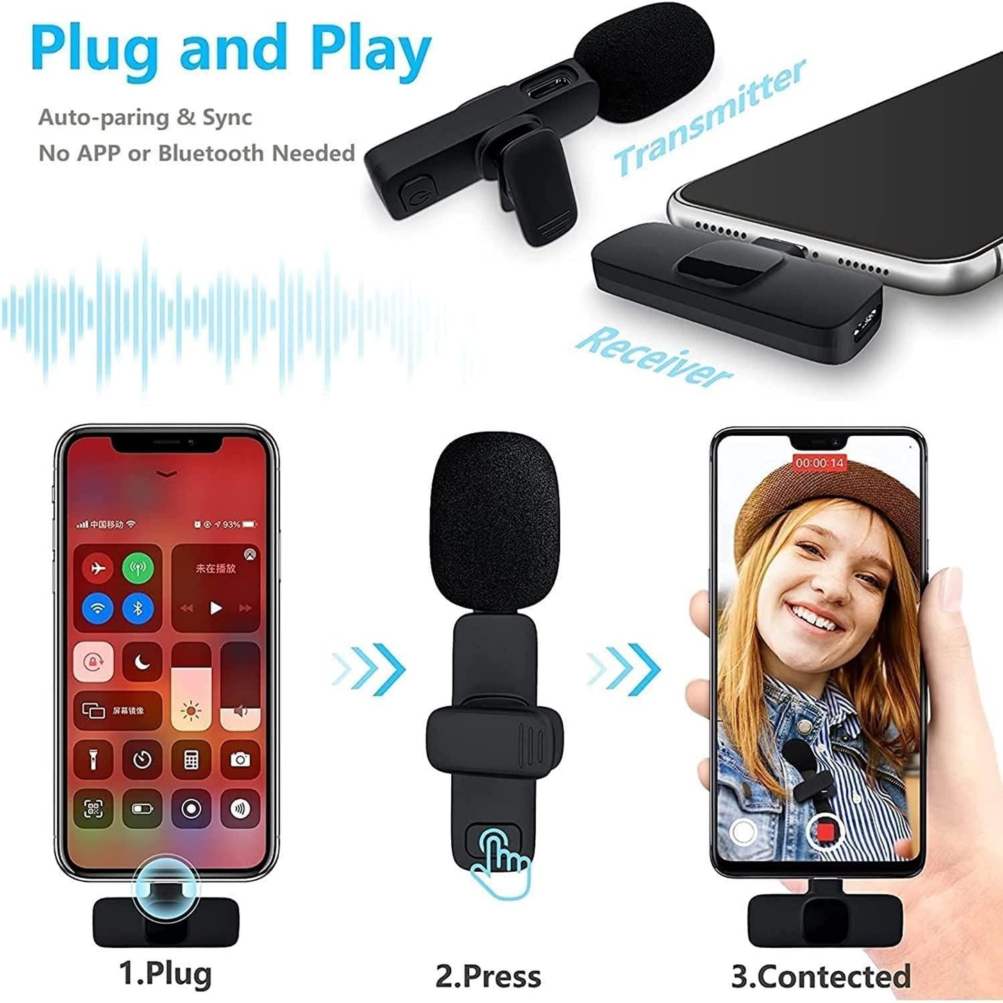 Wireless Microphone - Instagrab.Shop Wireless Microphone