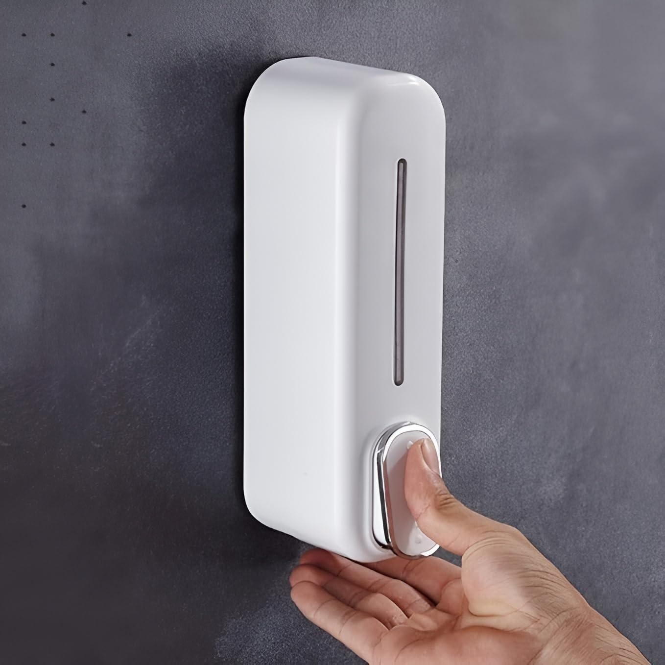 Press Wall-Mounted Dispenser Soap Manual - Instagrab.Shop Press Wall-Mounted Dispenser Soap Manual