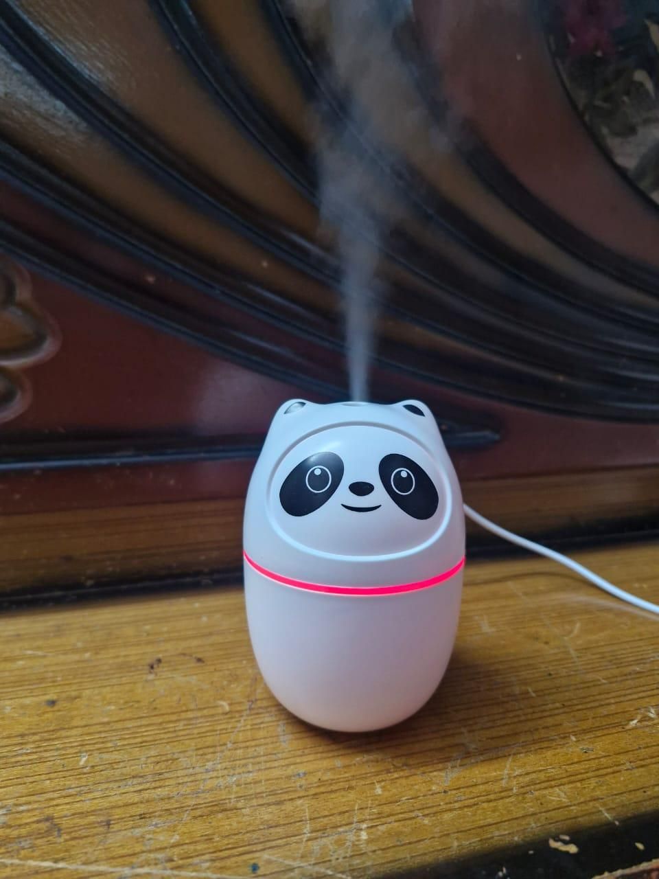 Mini Cute Panda Cool Mist Humidifier for Room Moisture - Instagrab.Shop Mini Cute Panda Cool Mist Humidifier for Room Moisture