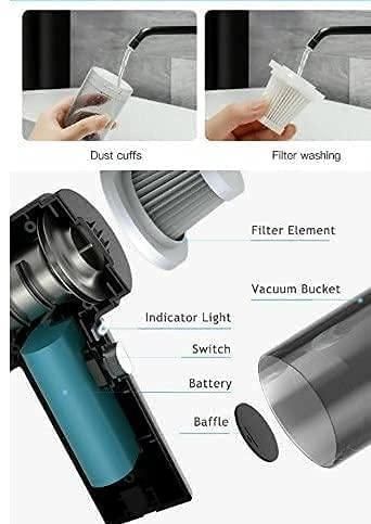 Portable Air Duster Wireless Vacuum Cleaner - Instagrab.Shop Portable Air Duster Wireless Vacuum Cleaner