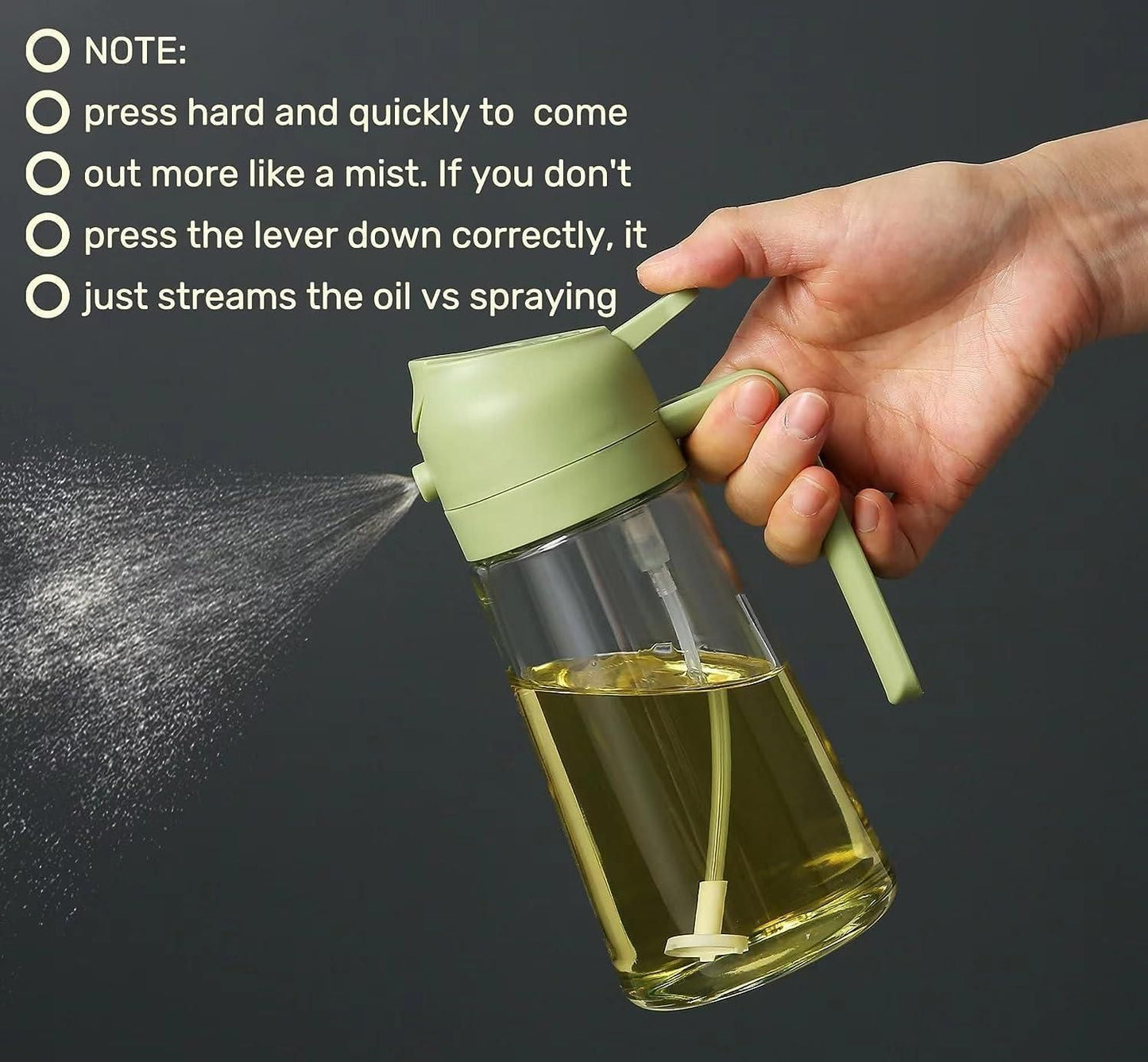 500ml Portable Sprayer Oil Dispenser - Instagrab.Shop 500ml Portable Sprayer Oil Dispenser