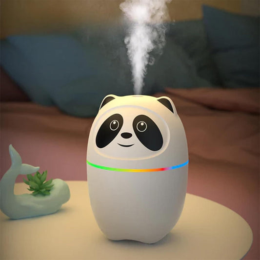 Mini Cute Panda Cool Mist Humidifier for Room Moisture - Instagrab.Shop Mini Cute Panda Cool Mist Humidifier for Room Moisture