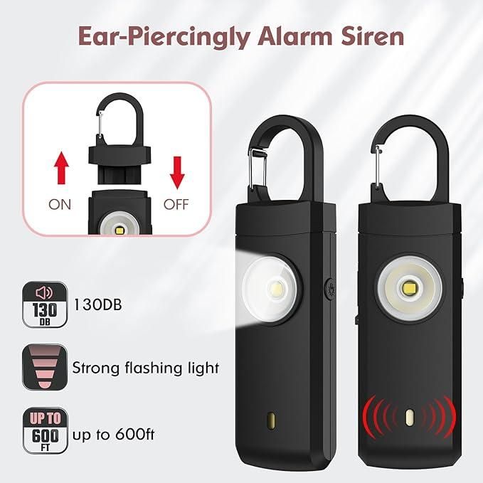 Rechargeable Personal Safety Alarm for Women - Instagrab.Shop Rechargeable Personal Safety Alarm for Women