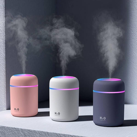 H2O Mini Portable Humidifier with LED Lights and Ultrasonic Cool Mist for Car, Home and Office - Instagrab.Shop H2O Mini Portable Humidifier with LED Lights and Ultrasonic Cool Mist for Car, Home and Office