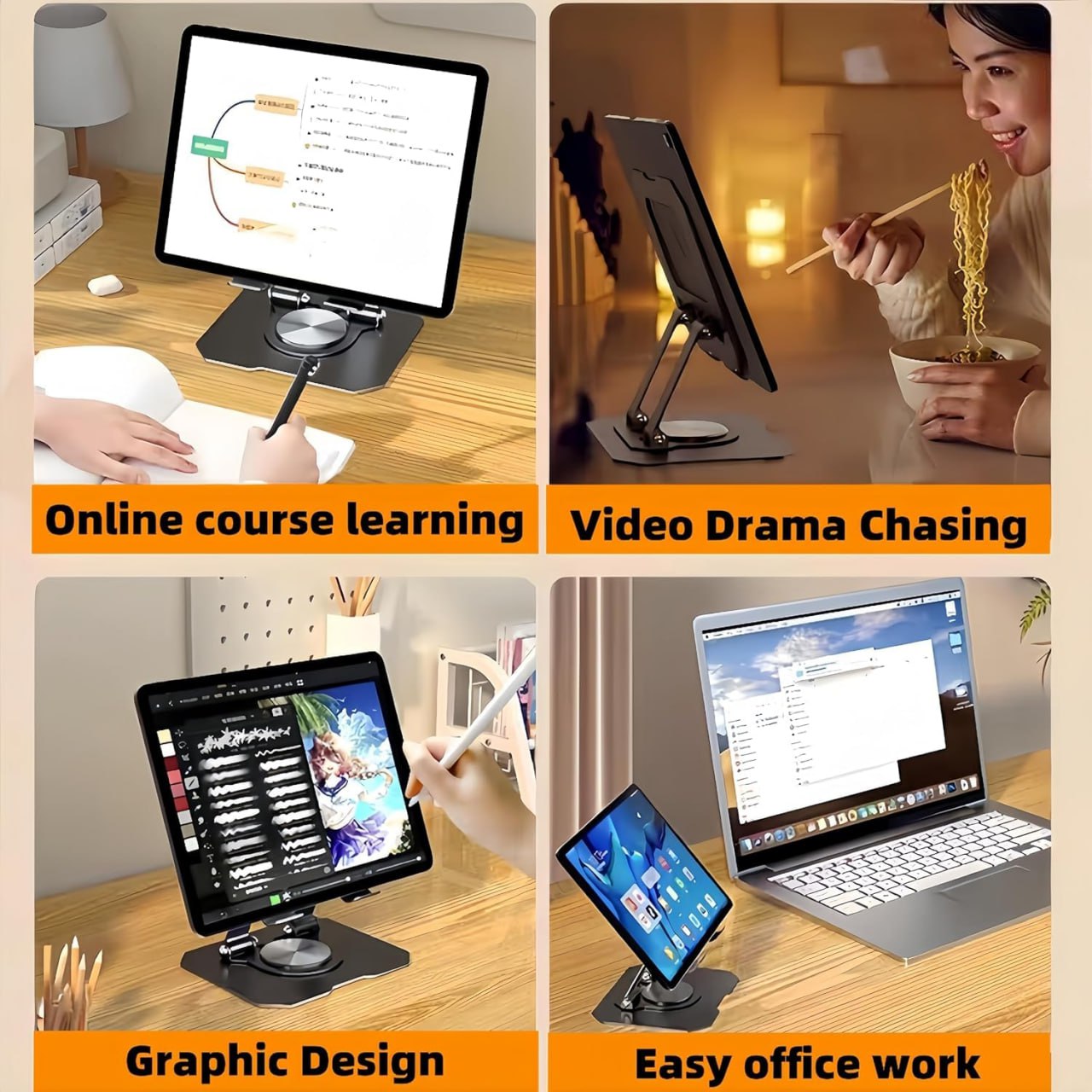 360° Rotating Laptop Stand