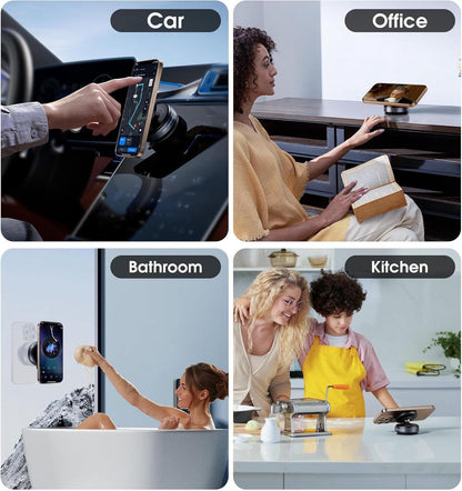 Vacuum Magnetic Phone Stand