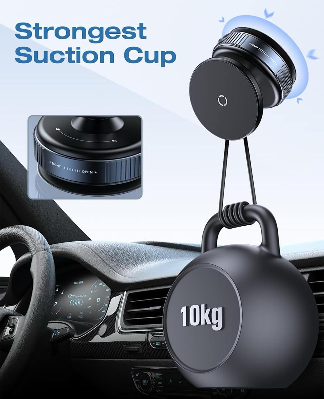 Vacuum Magnetic Phone Stand