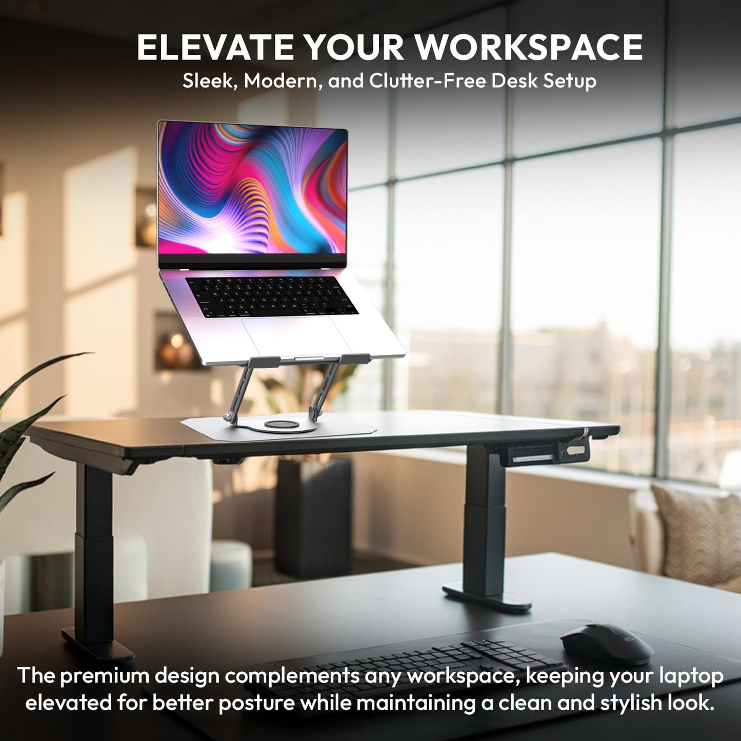 360° Rotating Laptop Stand
