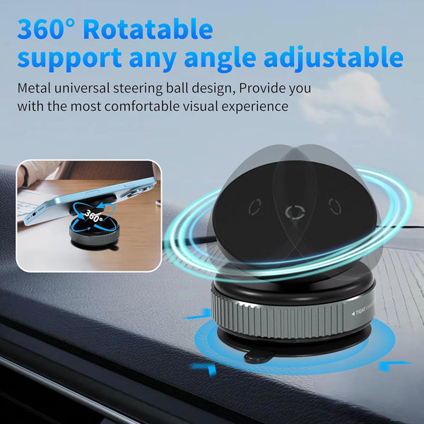 Vacuum Magnetic Phone Stand