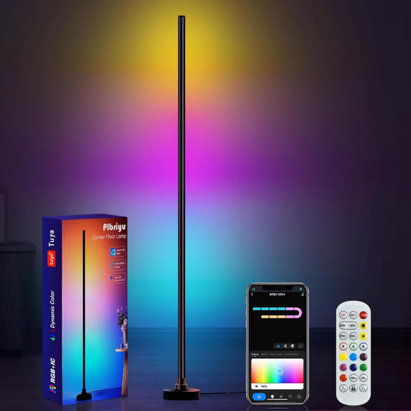 Vibrant Glow Corner Lamp