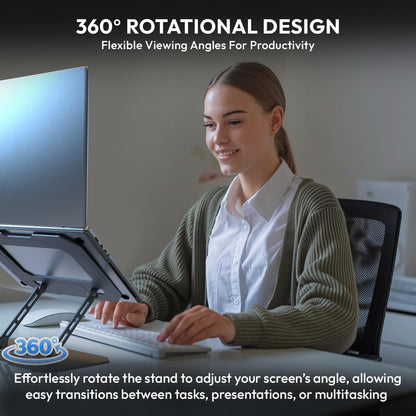 360° Rotating Laptop Stand