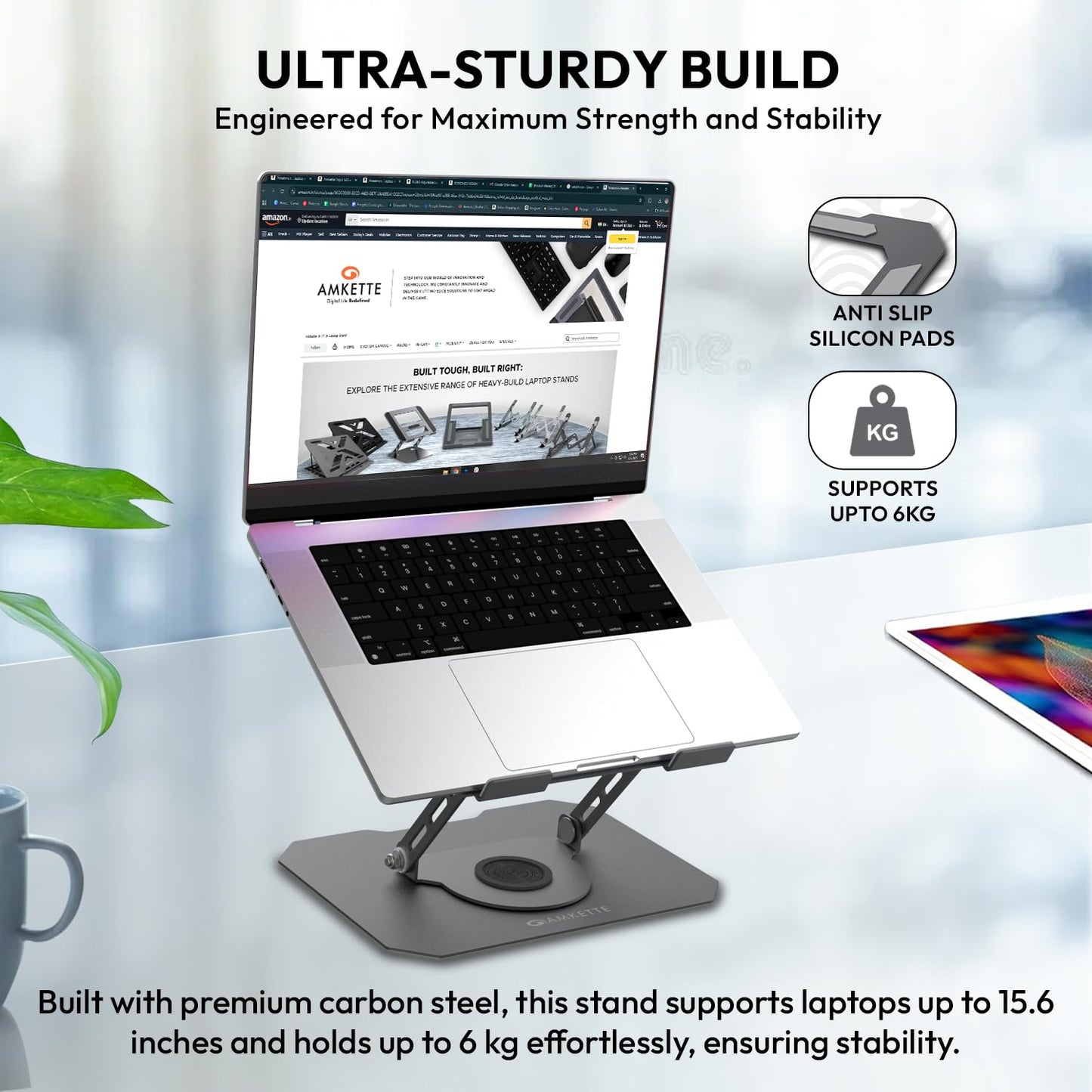 360° Rotating Laptop Stand