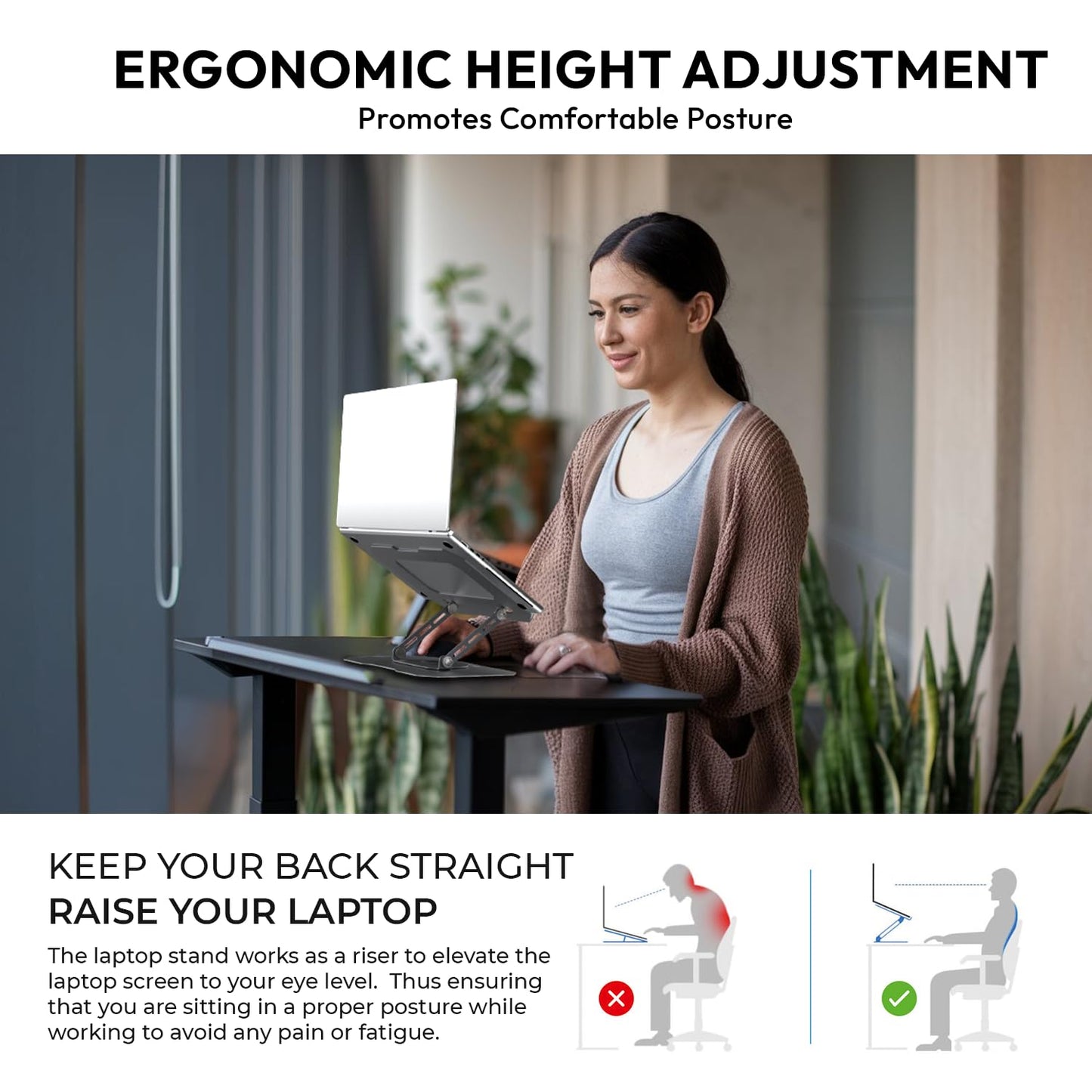 360° Rotating Laptop Stand