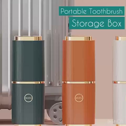 Portable Toothbrush Storage Box Pack of 2